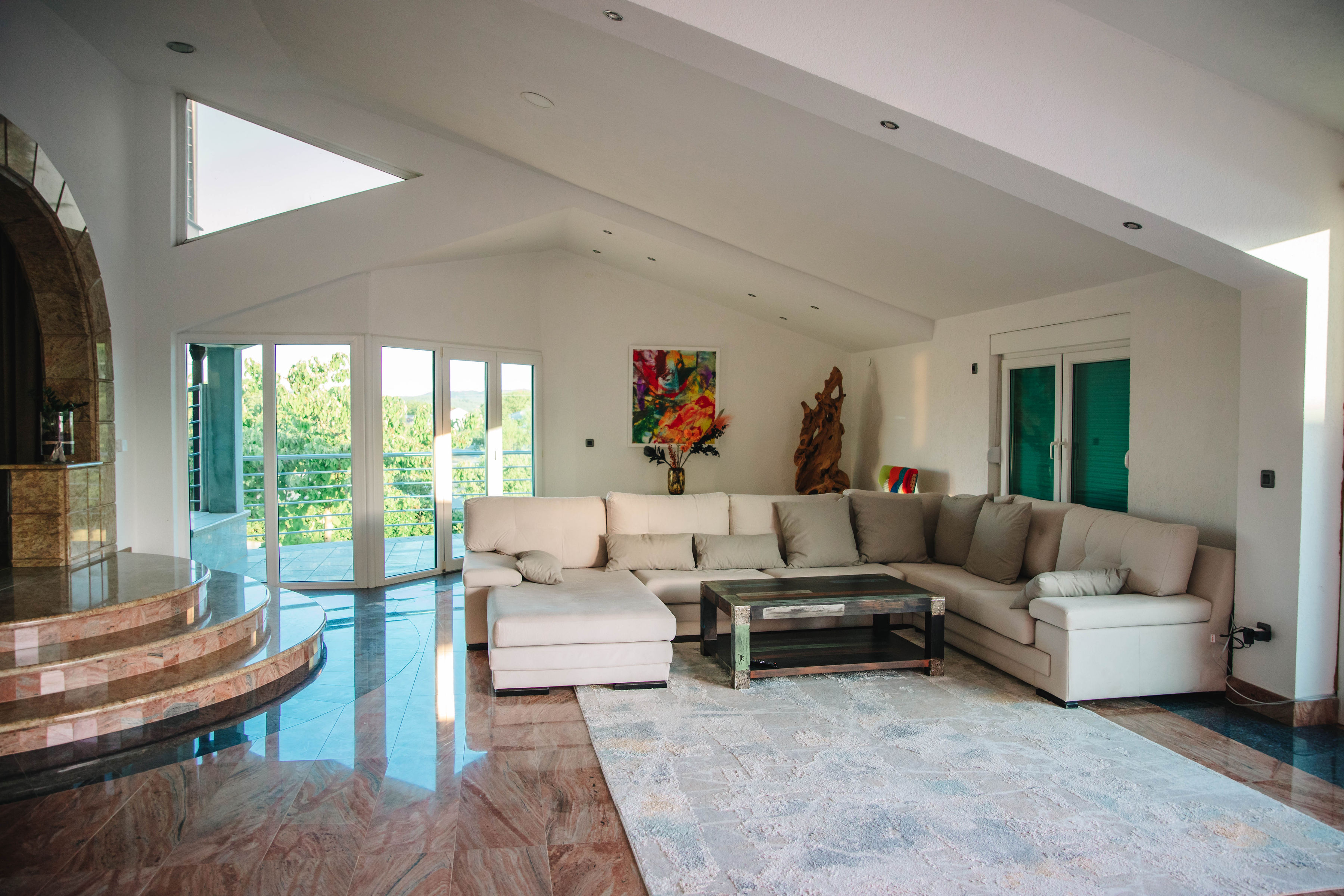 Spacious living area